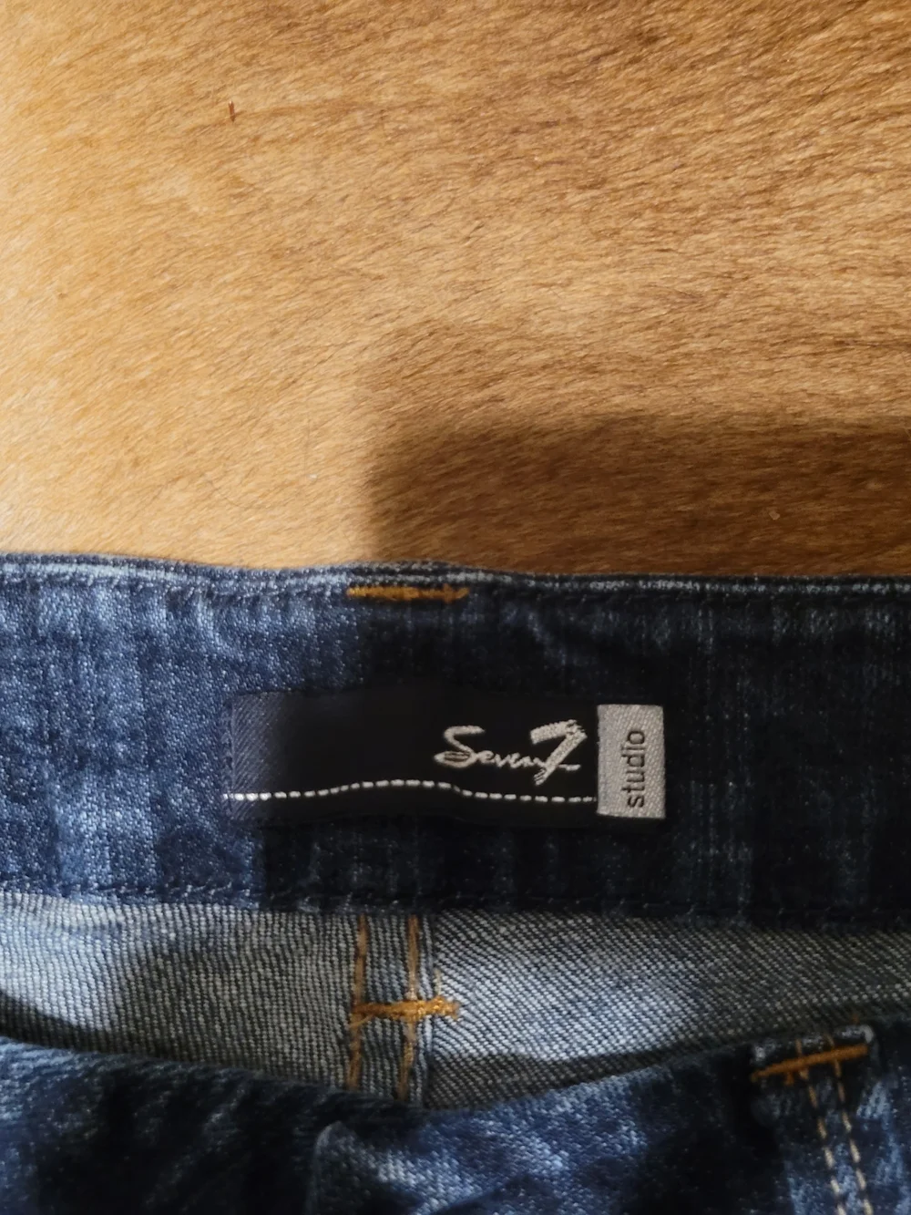 7 For All Mankind Women's Dark Blue Bootcut Jeans Size 12
